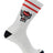 NC State Wolfpack Socks - Vintage Striped, NCAA Licensed (Large)