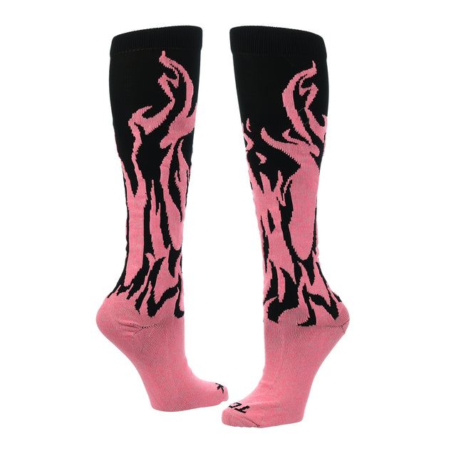 TCK Krazisox Flame Over-the-Calf Socks – Made in the USA