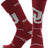 TCK Oklahoma Crimson/White / Large Oklahoma Sooners Mayhem Crew Socks