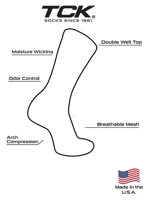 Athletic Sports Socks Digital Camo Crew