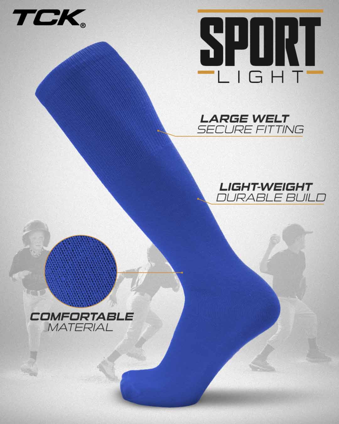 TCK Sport Light - Breathable Team Athletic Tube Socks