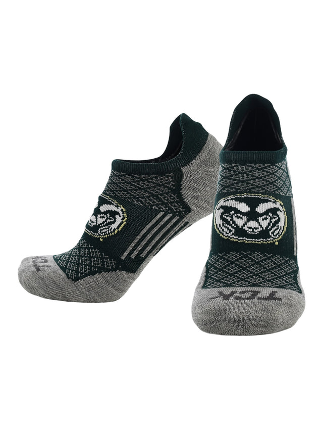 Colorado St. Rams No Show Tour Socks