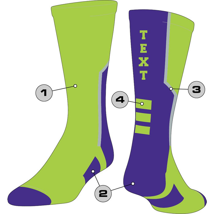 Custom Crew Socks - Perimeter 2.0