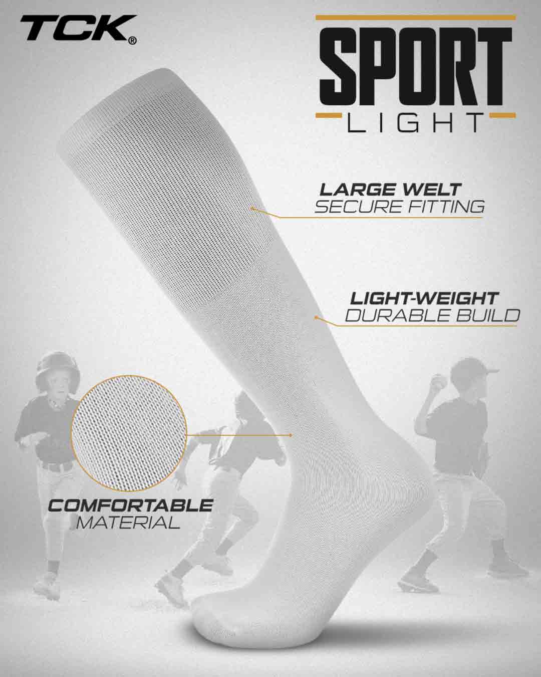 TCK Sport Light - Breathable Team Athletic Tube Socks