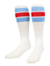 Retro Tube Socks 3 Stripes Over the Calf