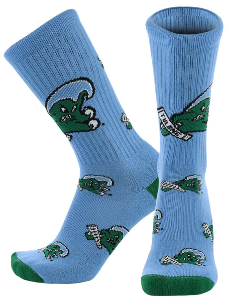 Tulane Green Wave Mayhem Crew Socks