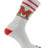 Maryland Terrapins Socks - Vintage Striped, NCAA Licensed (Large)