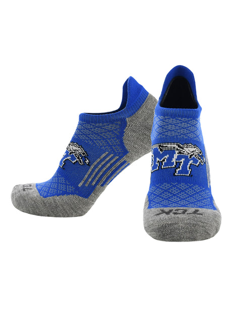 Middle Tennessee Blue Raiders No Show Tour Socks