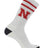 Nebraska Cornhuskers Socks - Vintage Striped, NCAA Licensed (Medium)