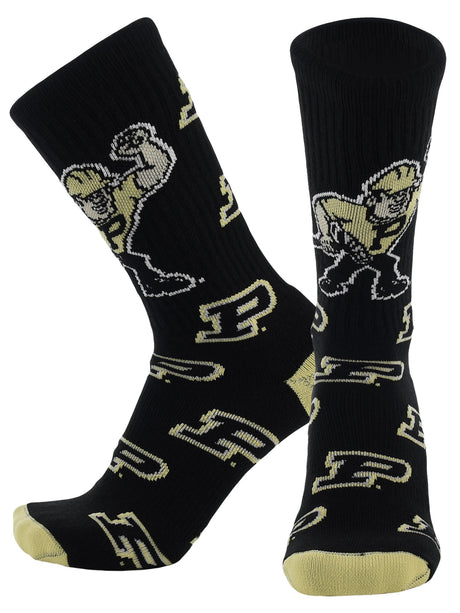 Purdue Boilermakers Mayhem Crew Socks