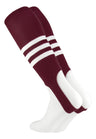 Striped Baseball Stirrups 7 Inch Pattern B