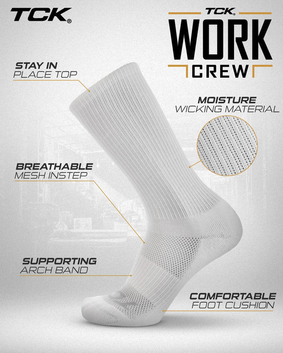 Work & Athletic Crew Socks Multi Pack