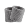 Grey – 3.5" Made in USA Performance Terry Wristbands (Pair)