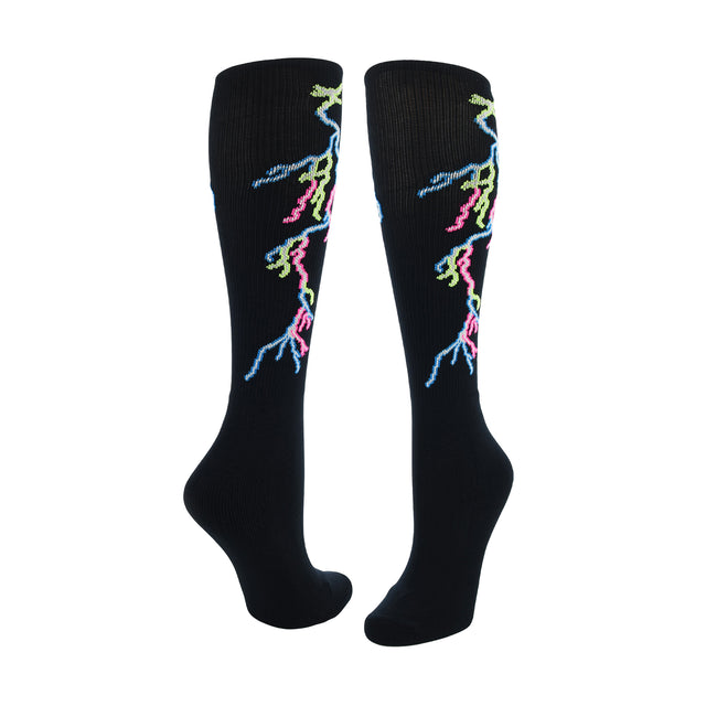 Lightning Bolt Tube Socks
