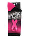 Breast Cancer Awareness Striped Crew Socks