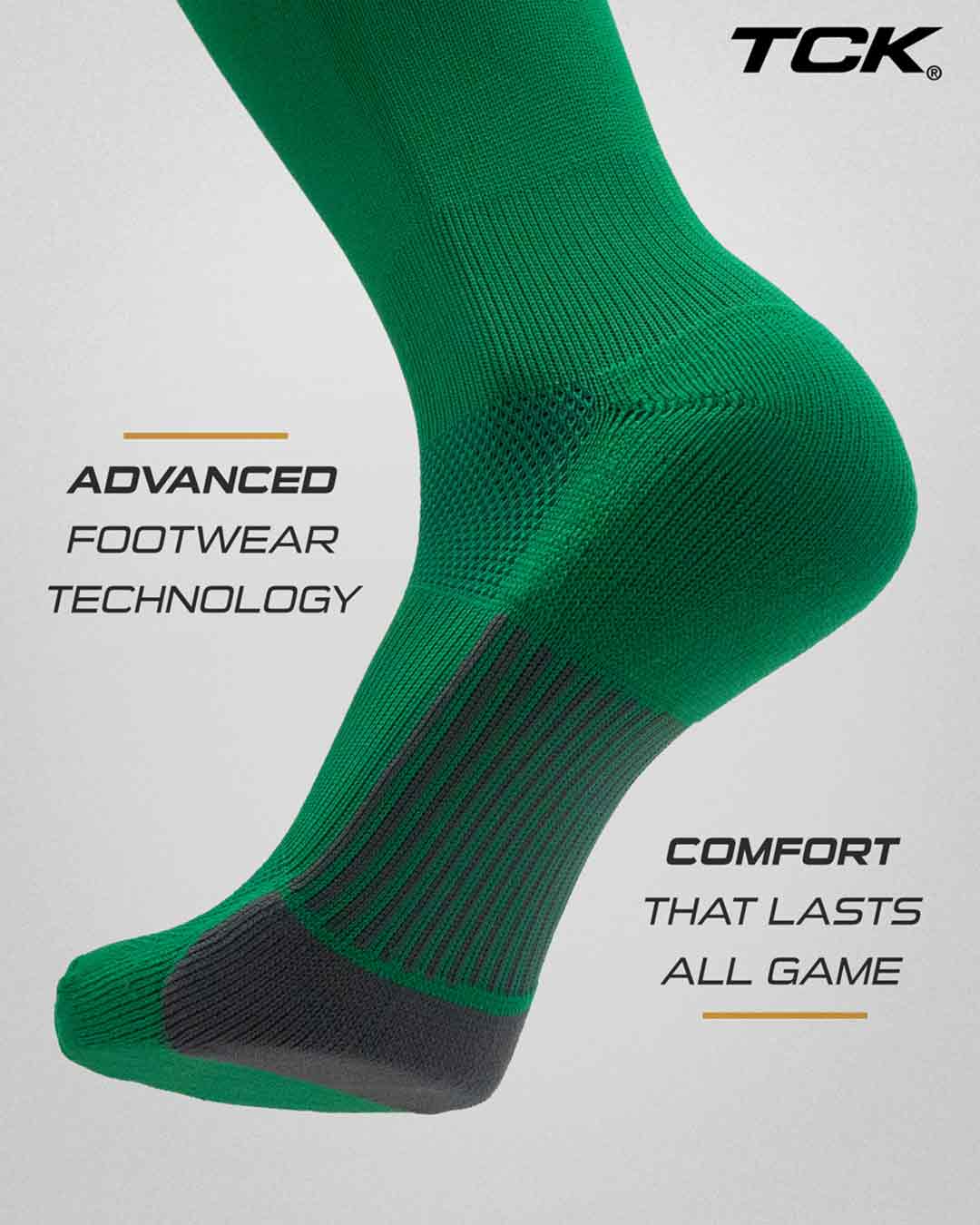 TCK Over the Knee Football & Flag Socks - Made in USA