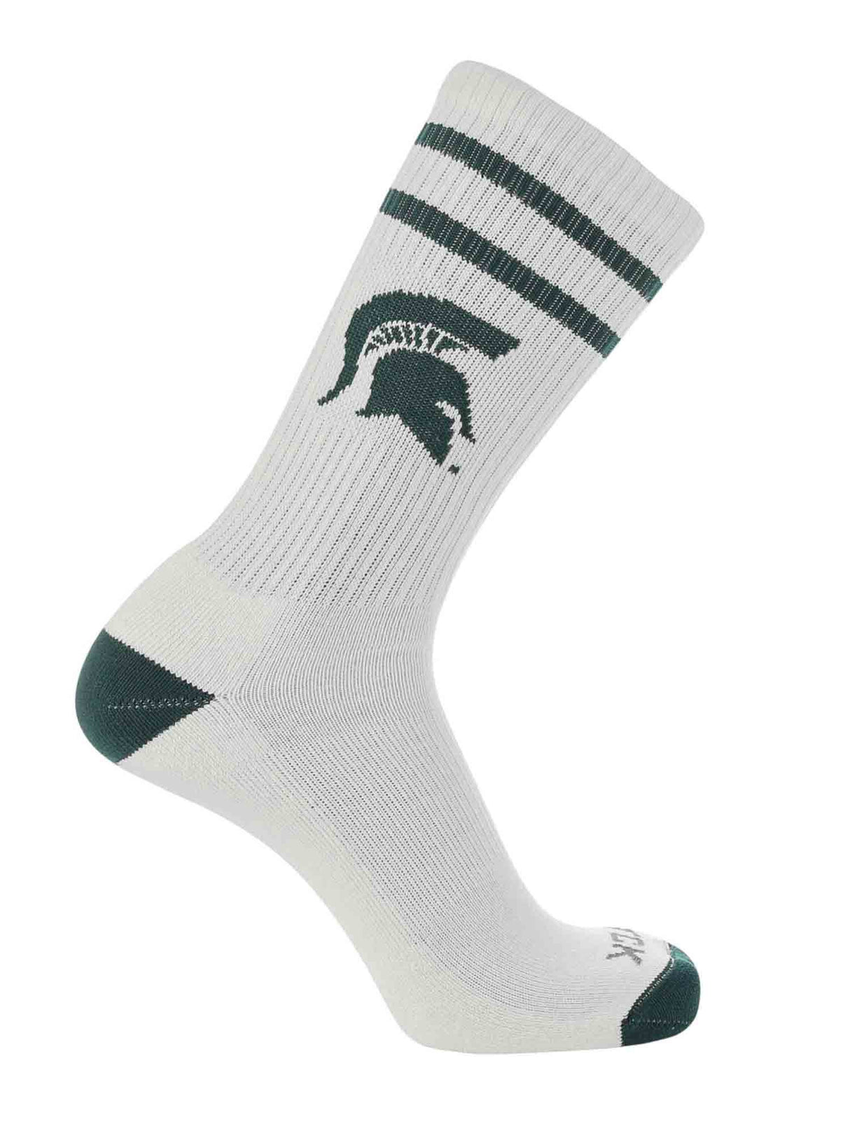 Vintage Michigan State Spartans Socks NCAA Socks For Men and Womens Soft Cotton Sock