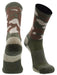 Camo Merino Wool Hiking Socks For Men & Women
