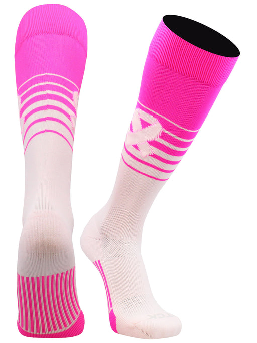 Pink Breast Cancer Socks Elite Breaker