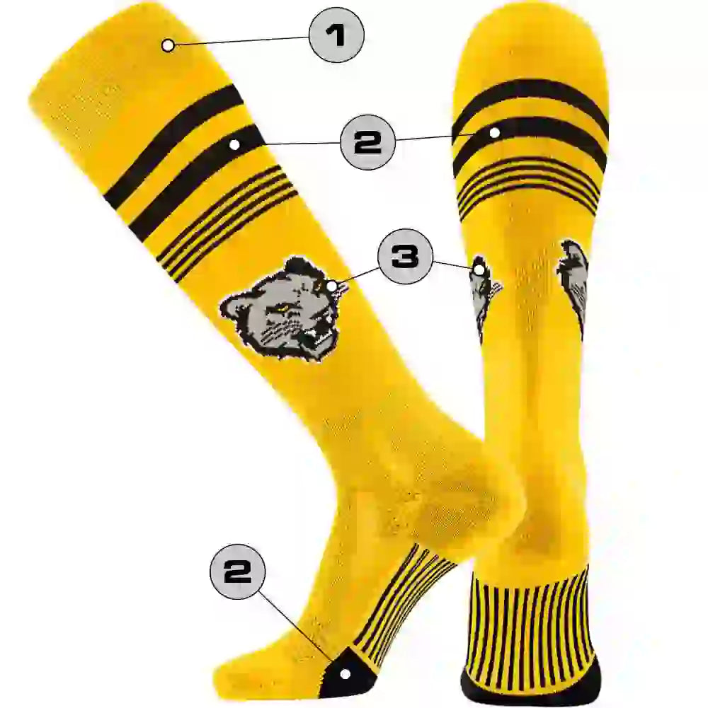 Custom Baseball Socks - Diamond Builder Pattern 1