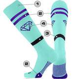 Custom Baseball Socks - Diamond Builder Pattern 4