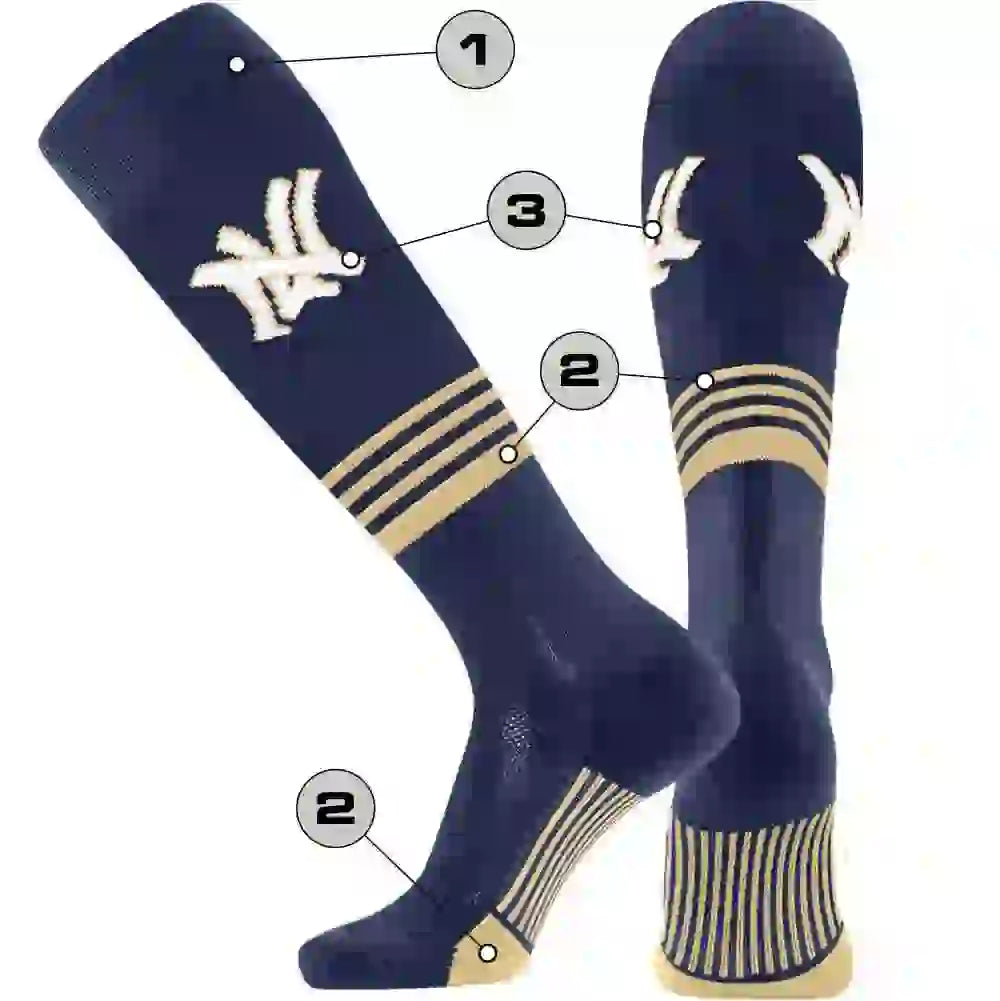 Custom Baseball Socks - Diamond Builder Pattern 5