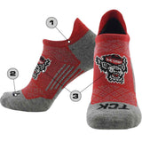 Custom No Show Socks with Heel Tab - Tour Sock