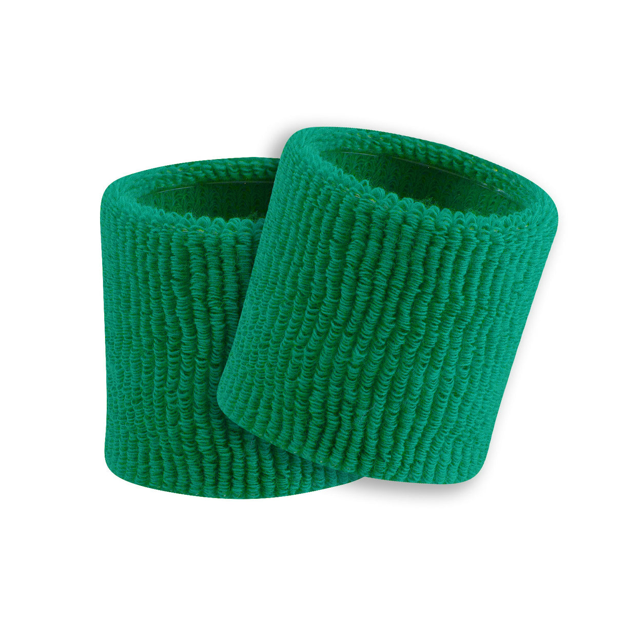 Kelly – 3.5" Made in USA Performance Terry Wristbands (Pair)