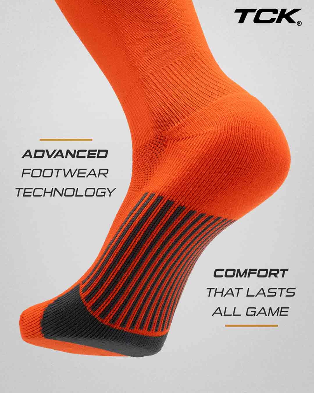TCK Over the Knee Football & Flag Socks - Made in USA
