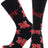 TCK Nebraska Red/Black/White / Medium Nebraska Cornhuskers Mayhem Crew Socks