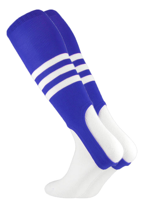Striped Baseball Stirrups 7 Inch Pattern B