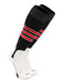 Baseball Stirrup Socks with Stripes Pattern D