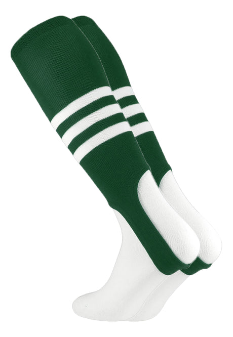 Striped Baseball Stirrups 7 Inch Pattern B