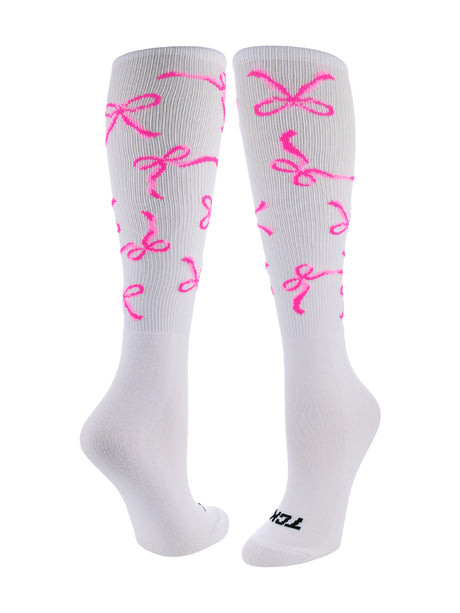 Bows All-Over Tube Socks