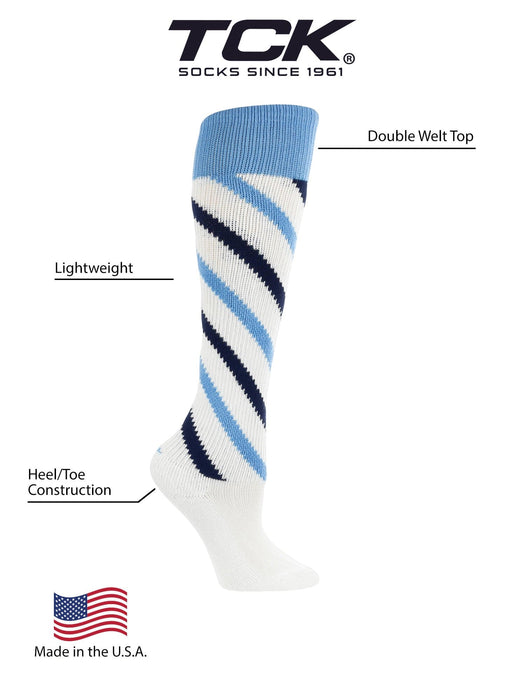 Candy Stripes Softball Socks Knee High