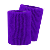 Terry Wristbands 5" - 5300W (Purple)