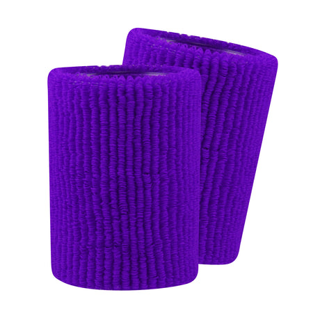 Terry Wristbands 5" - 5300W (Purple)