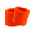 Neon Orange – 3.5" Made in USA Performance Terry Wristbands (Pair)