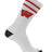 Wisconsin Badgers Socks - Vintage Striped, NCAA Licensed (Large)