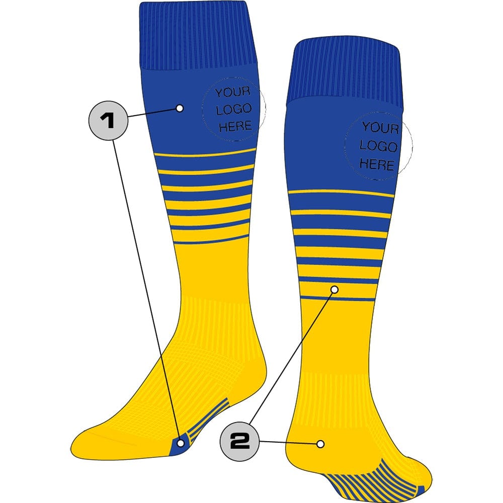 Custom Football Socks  Personalized Designs, Performance & Comfort — TCK