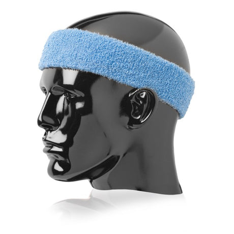 Columbia Blue – Made in USA Universal Fit Performance Terry Headband