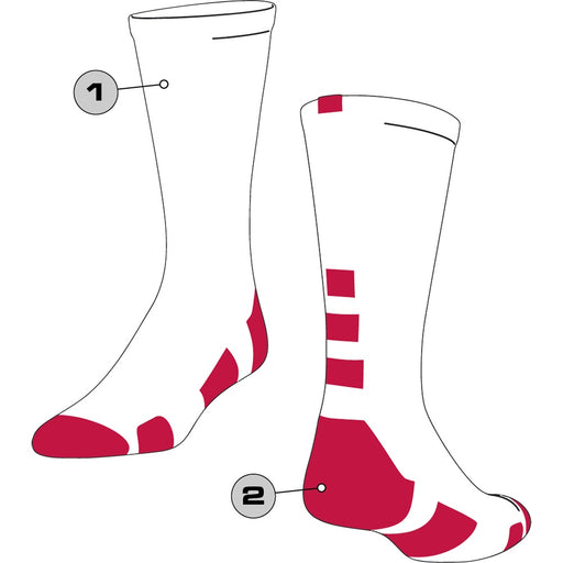 Custom Crew Socks - Baseline