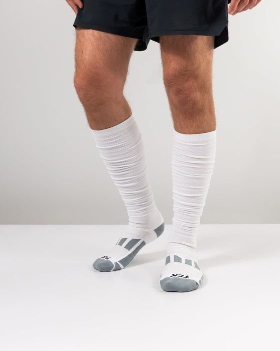 Football Scrunch Socks For Men and Boys