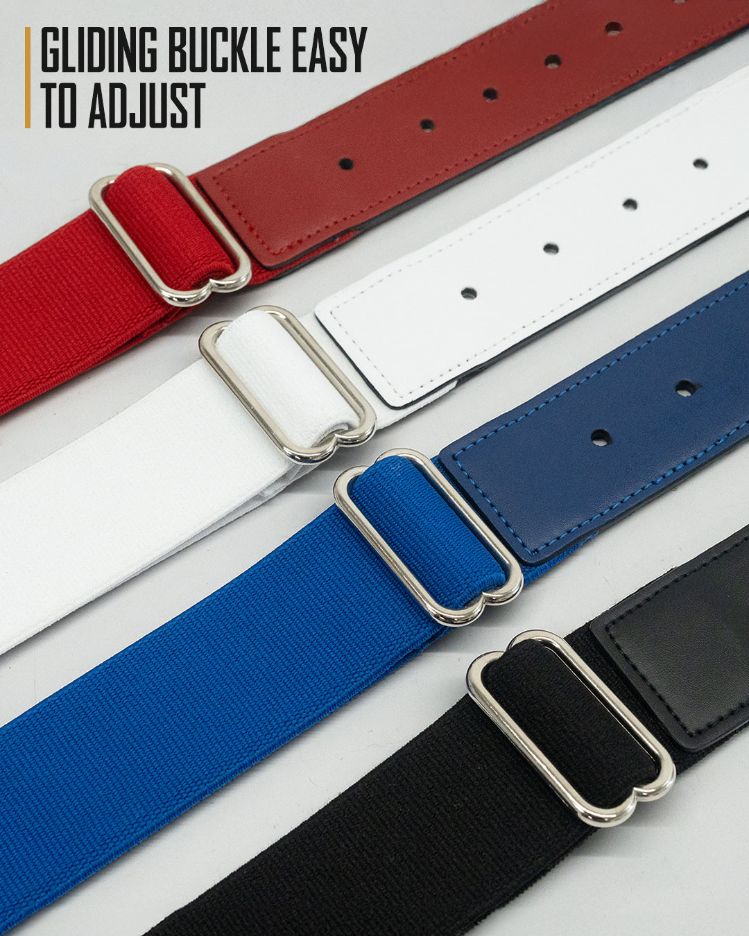 Pro Baseball & Softball Belt | Premium Stretch Fit | Sizes for Youth & Adults