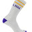 LSU Tigers Socks - Vintage Striped, NCAA Licensed (Large)