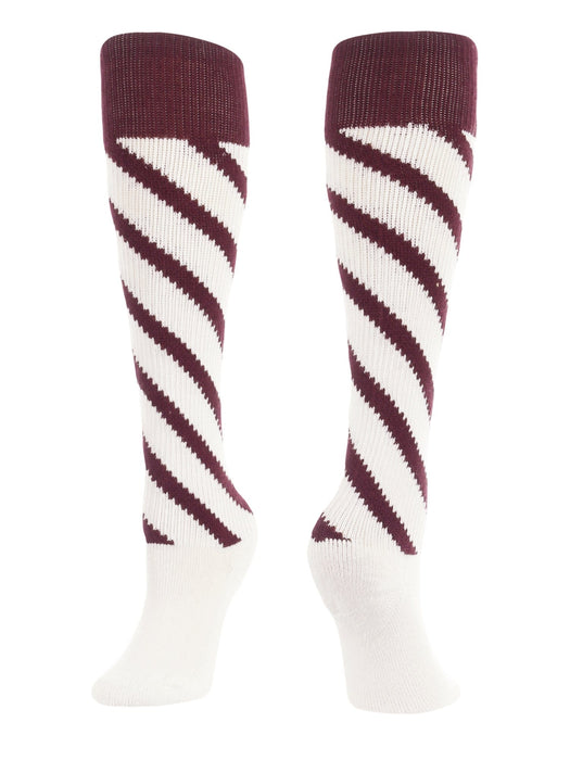 Candy Stripes Softball Socks Knee High