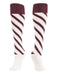 Candy Stripes Softball Socks Knee High
