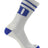 Duke Blue Devils Socks - Vintage Striped, NCAA Licensed (Large)