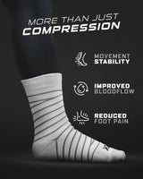 Custom Logo Tape Sock | LFSTPC Program (20-30 mmHg Ankle Compression)