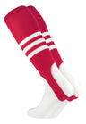Striped Baseball Stirrups 7 Inch Pattern B